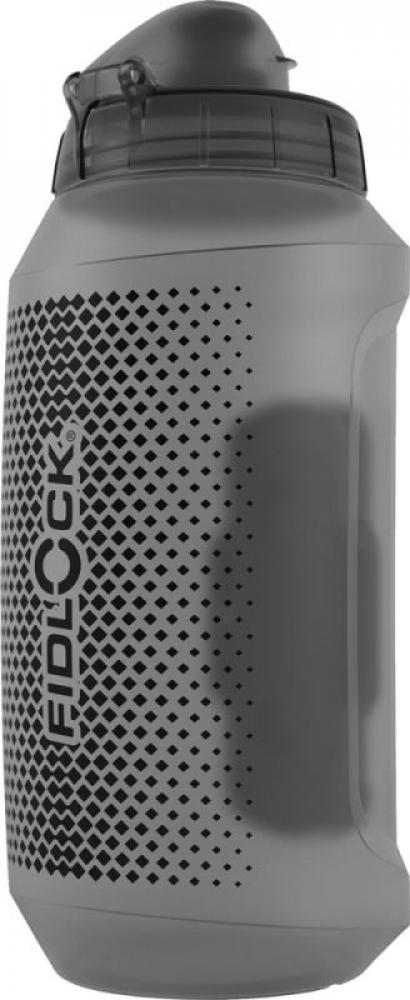 Fidlock TWIST Bottle 750 Compact + Bike Base, 750 ml, magnet-mechanisches Haltersystem, ideal für enge Rahmen, BPA-frei, abnehmbare Schmutzkappe, spülmaschinengeeignet
