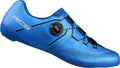 SHIMANO Fahrradschuhe RC503 Herren/Damen Road SPD-SL Fahrradschuhe Größe 43 breit, Blau