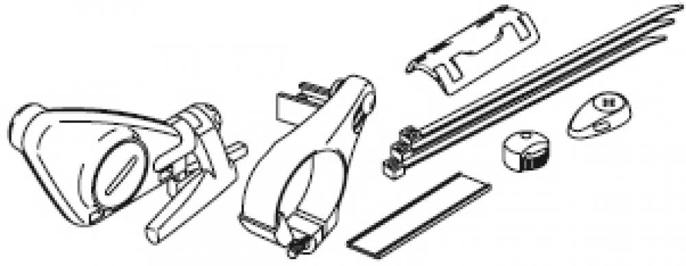 CATEYE Sensor/Halter-Kit CC-CD200DW One Size - Set für zweites Rad, neueste Version