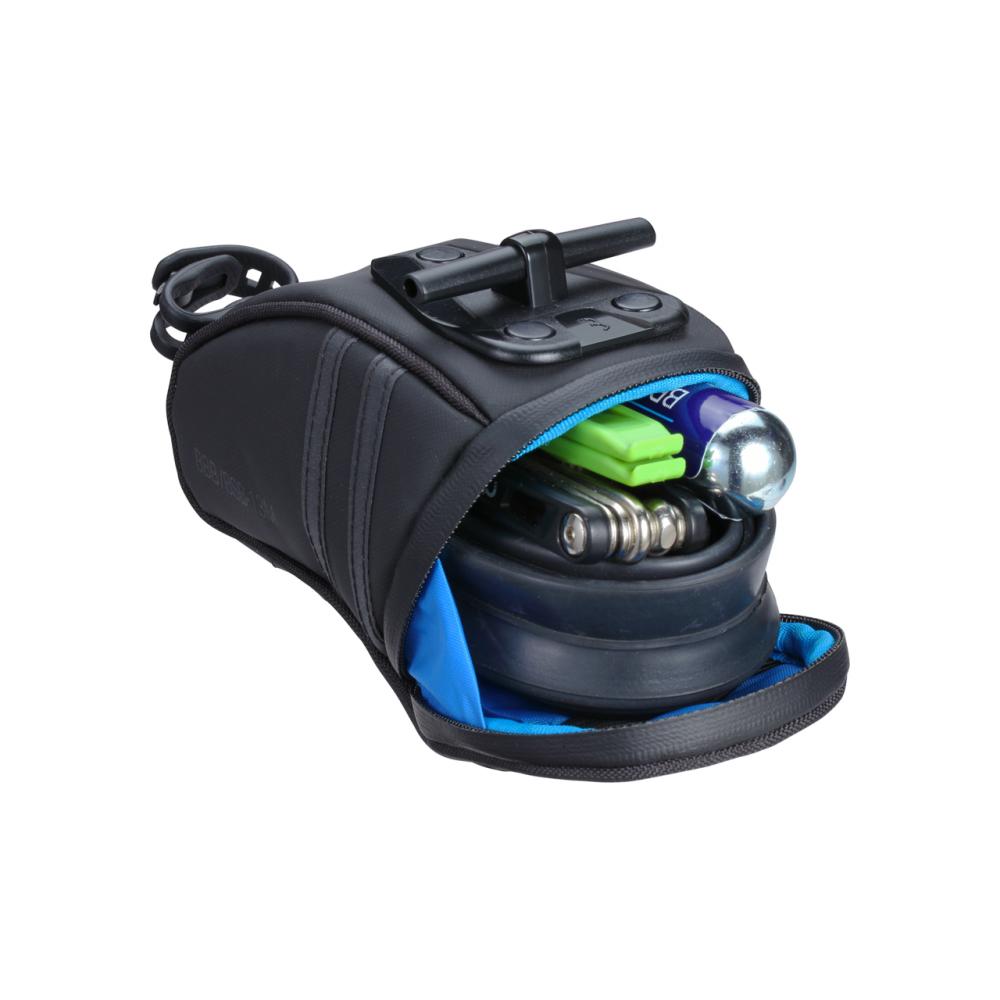 BBB Cycling BBB Satteltasche CurvePack reflect M schwarz - kompakte Satteltasche für sicheres Bikepacking