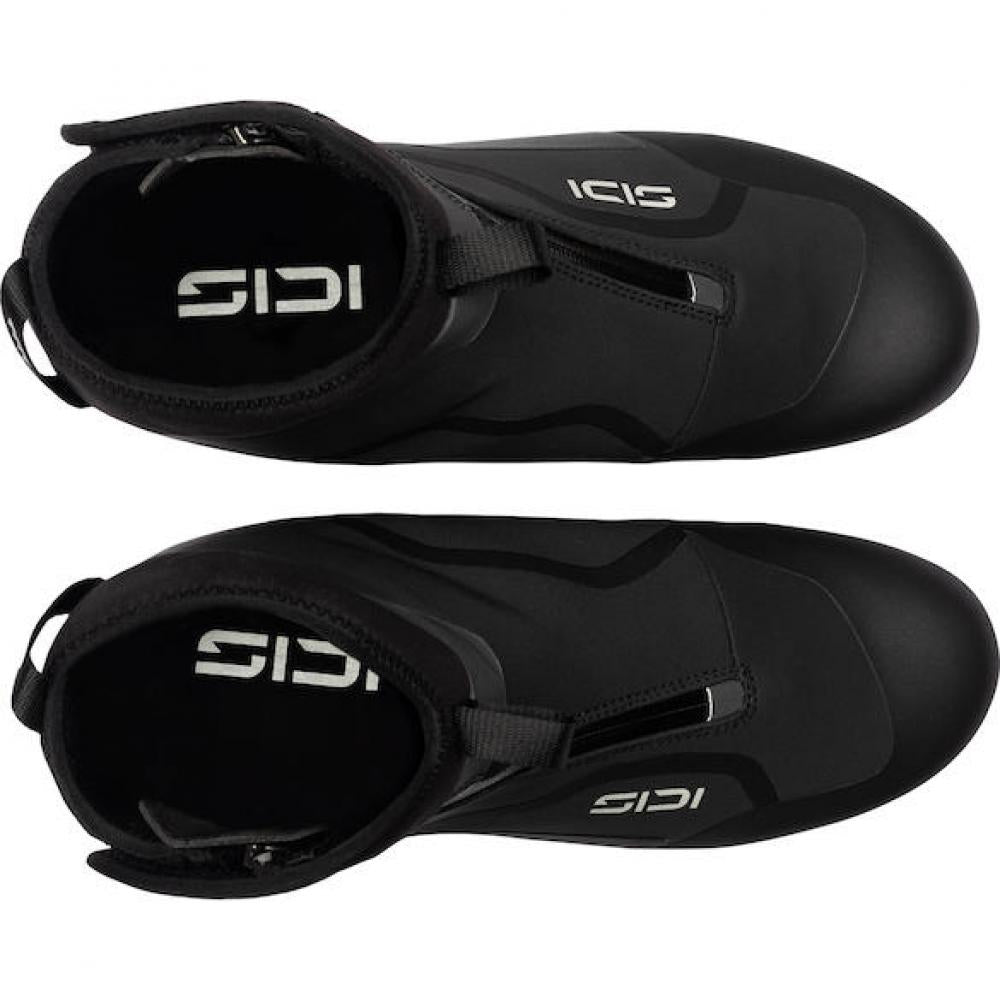 Sidi ROAD NUBES black/black 49 Schwarz - winterfester Rennradschuh mit R2CC-Sohle