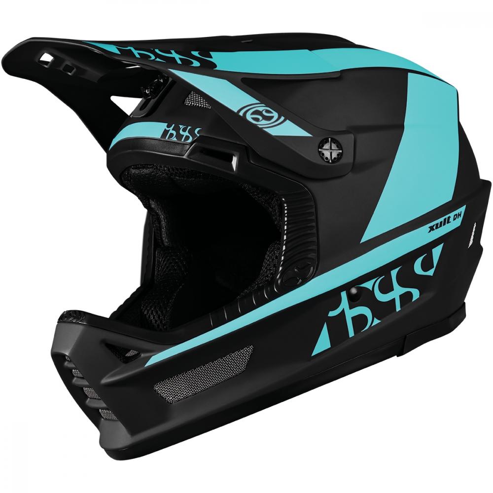 IXS Sports Division iXS Xult DH Helmet M/L Lagoon - Fullface-Helm für Downhill & Bikepark