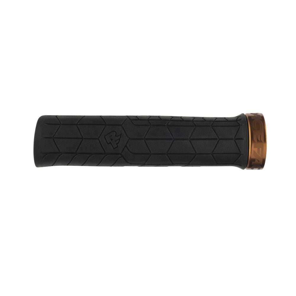 Race Face Getta Grip Lock-On Griff, 33mm, bronze/schwarz - sicherer Halt und präzise Kontrolle
