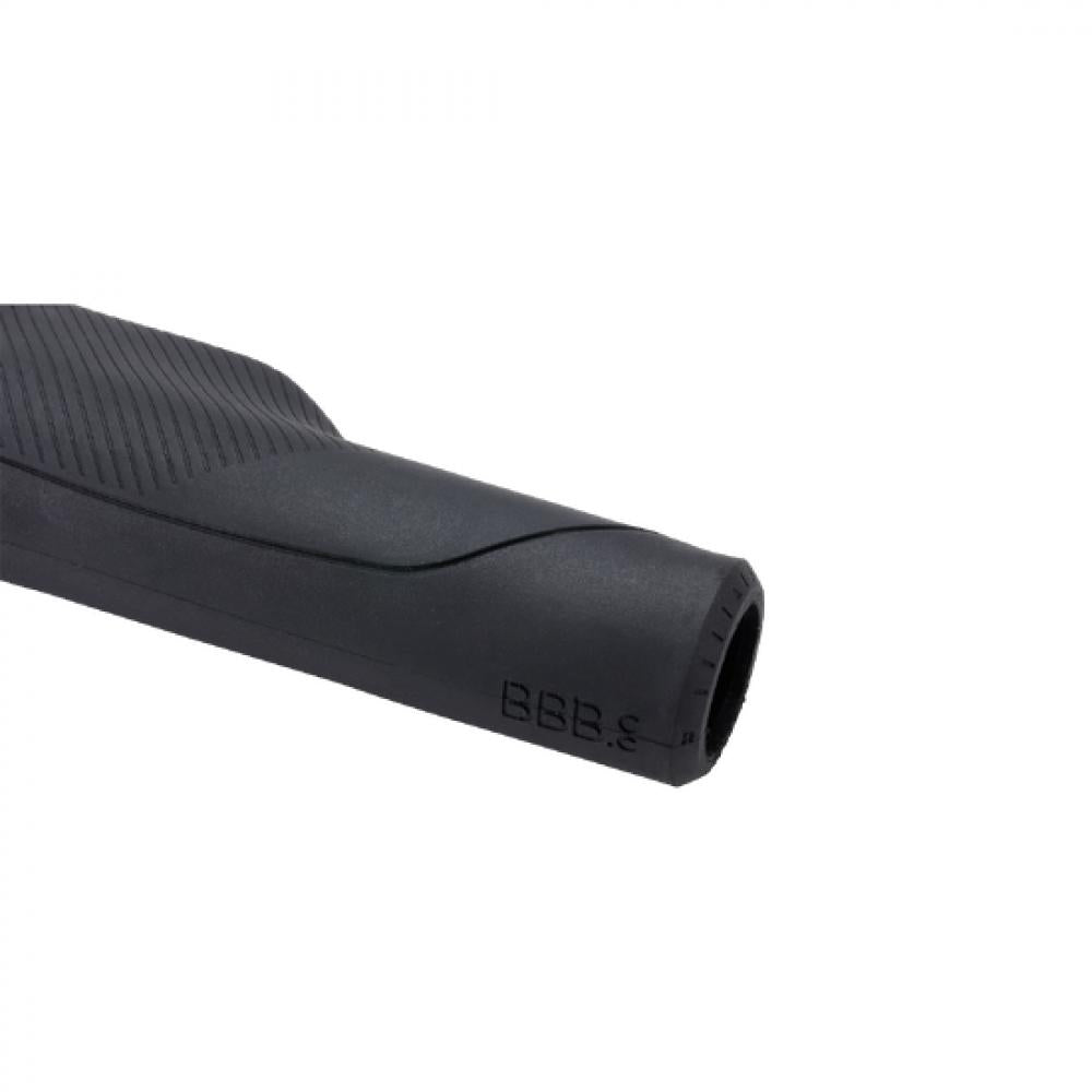 BBB Cycling Griffe KingComfort 135mm schwarz - ergonomischer Komfortgriff für entspannte Fahrten
