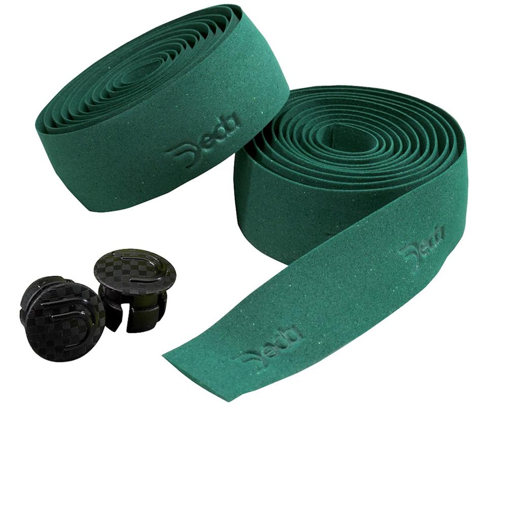 Deda Tape Lenkerband 180 cm Dunkelgrün mit Lenkerstopfen