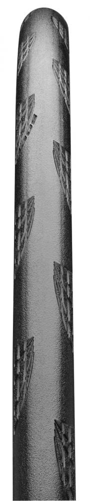 Continental Grand Prix 5000 S TR schwarzer Tubeless-Ready Rennradreifen, detailliertes Profil.