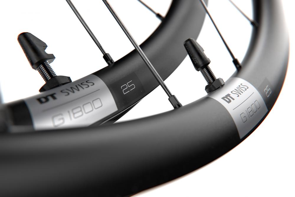 DT Swiss Laufrad G 1800 SPLINE 29" 622 x 25 mm schwarz - robustes Gravel-Hinterrad