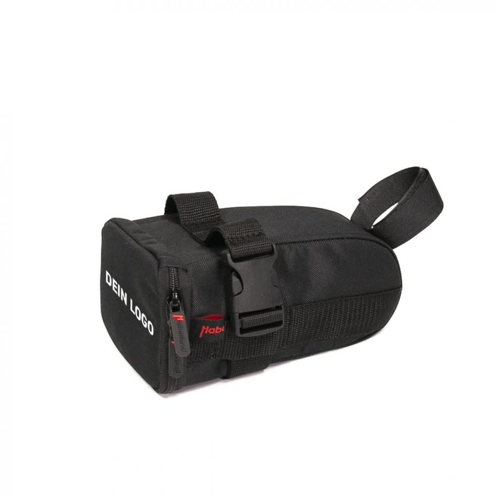 Haberland Tasche f. Schlosskette mit Schlosskörper schwarz - sichere Satteltasche bis 3 kg