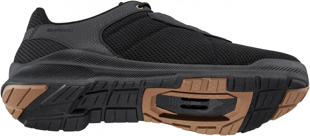SHIMANO Fahrradschuhe EX300 - Touring SPD, Herren/Damen, Größe 43, Schwarz