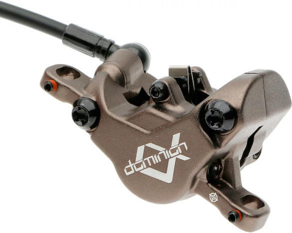 Hayes Bremse Dominion A2 SFL VR schwarz/bronze - kraftvolle XC & Trail Scheibenbremse