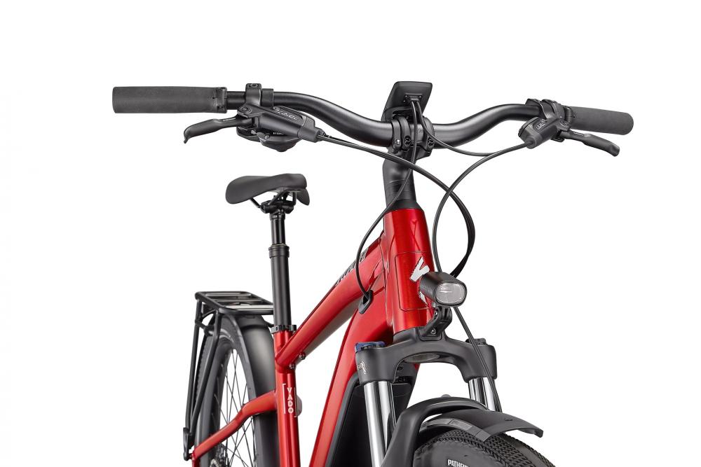 VADO E-City Bike 4.0 NB REDTNT/SILREFL S