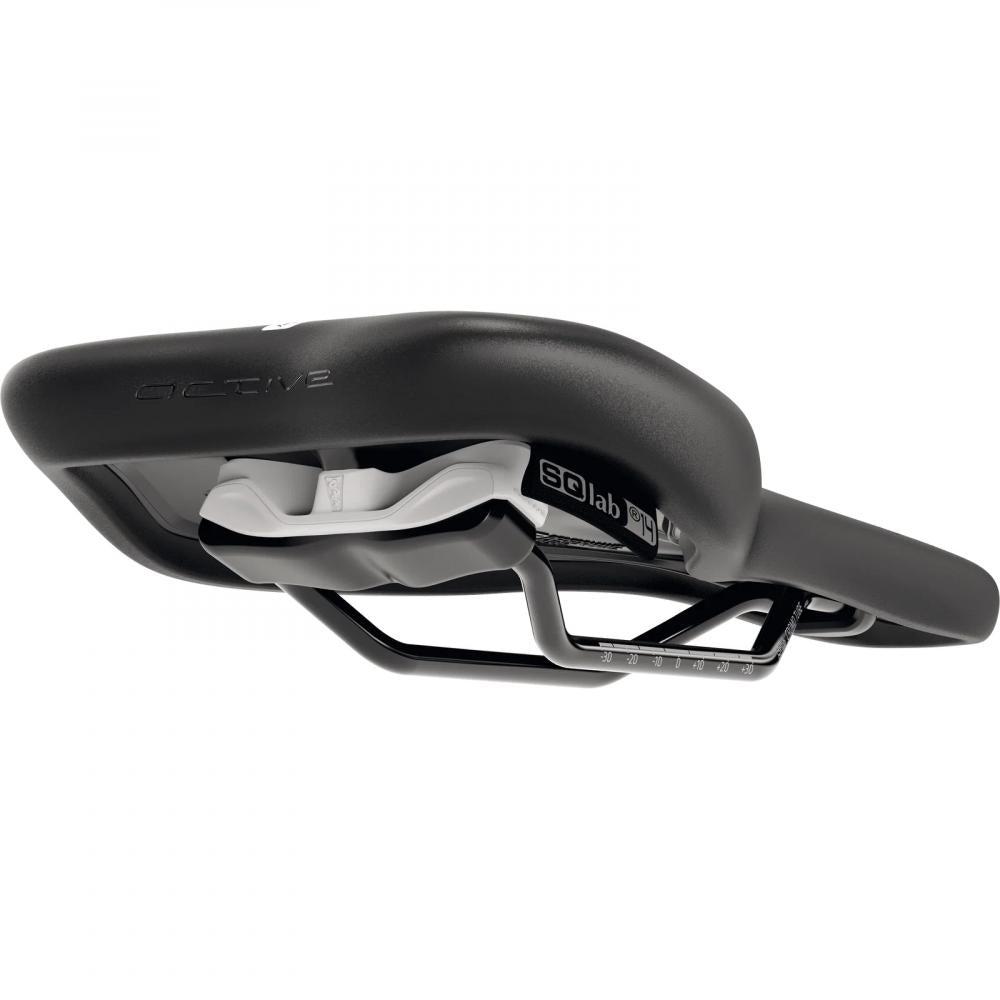 SQlab Sattel 610 M-D active 16 cm - ergonomischer Fahrradsattel mit active-Technologie und Stufensattel-Konzept