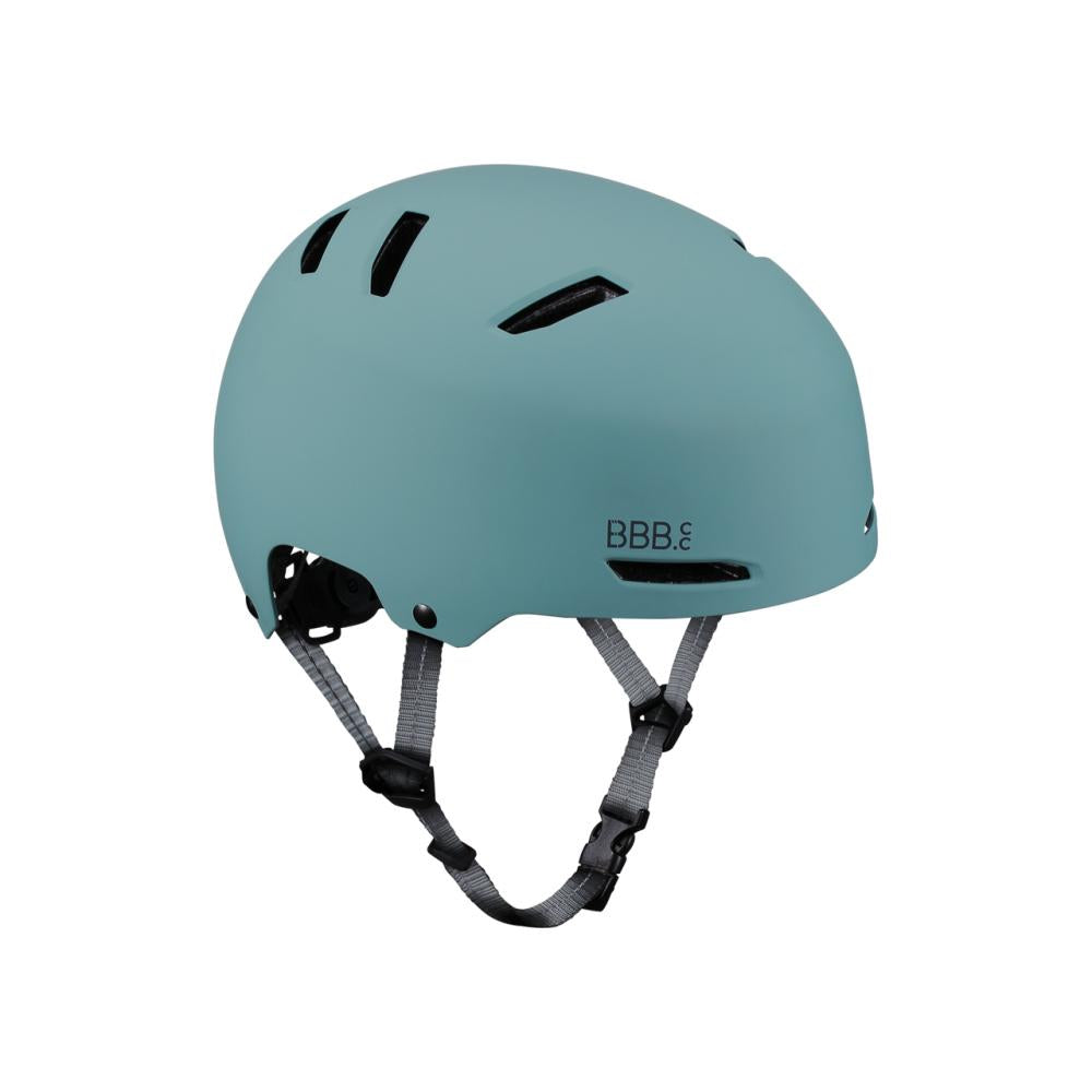 BBB Cycling BBB helm Wave M (56-58cm) matt stone green - sicherer Urban-Kinderhelm