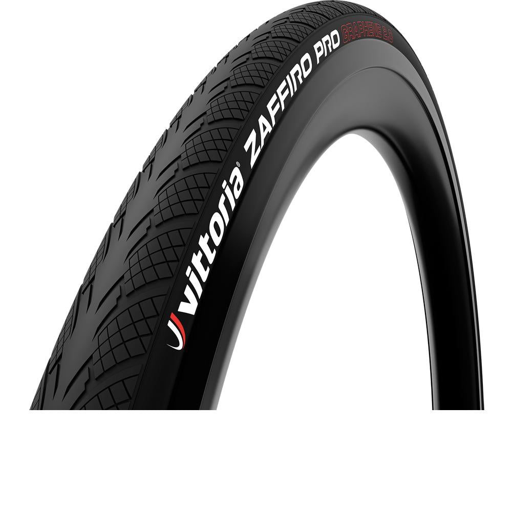 Vittoria Zaffiro Pro Faltreifen 700x23C (23-622) Schwarz - Trainingsreifen mit Graphene 2.0
