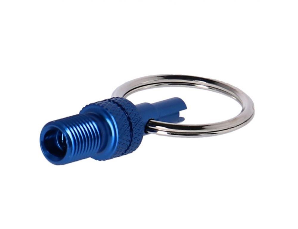 by,schulz Ventiladapter Mini Tool SV/DV auf AV blau