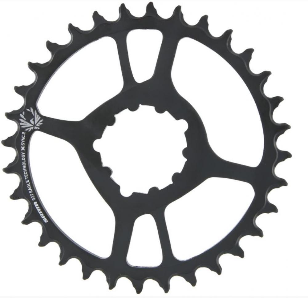 SRAM Kettenblatt X-Sync Eagle CF/Stahl 32T / 3 mm / Stahl - 3 mm