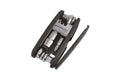 Birzman Diversity 17 Multi-Tool mit 17 Werkzeugen und CO2-Adapter schwarz silber