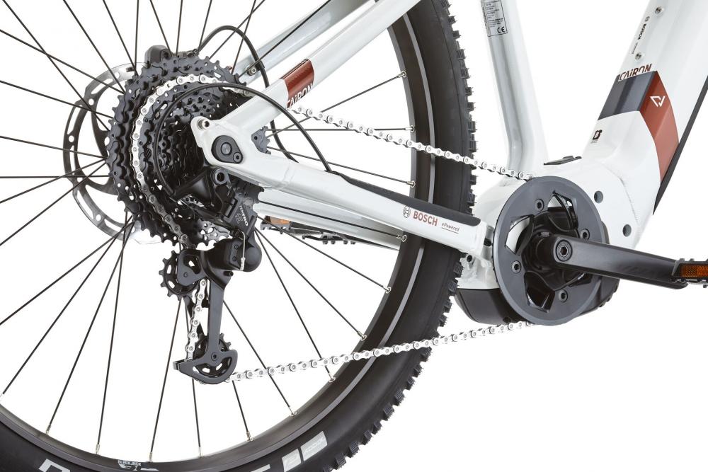 CONWAY Cairon S 8.0, Trapez, 29", pearl white /copper metallic, 11-Gang SHIMANO "XT" Mix, 53 cm / XL