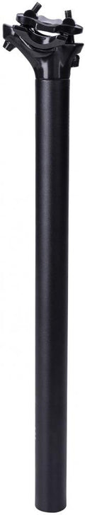 CONTEC Patentsattelstütze Pipe 31,6 x 400 Millimeter Aluminium 6061 schwarz matt 5 Millimeter Offset 2-Bolzen-Klemmung