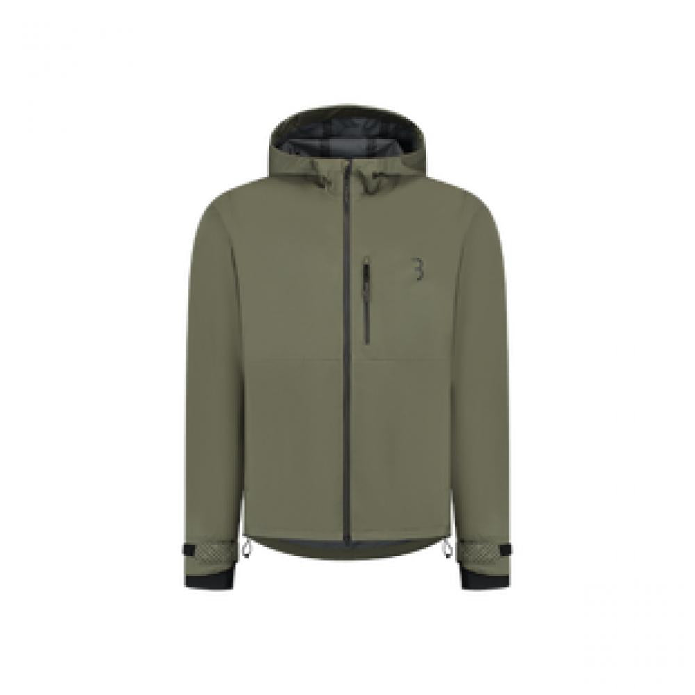 BBB Cycling Regenjacke Rainshield explorer XXL olive - zuverlässiger Wetterschutz fürs Raßahren