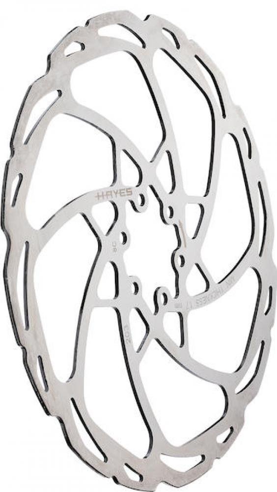Hayes D-Series Bremsscheibe 6-Loch 160 mm Silber - MRC Technologie & QuickBite2