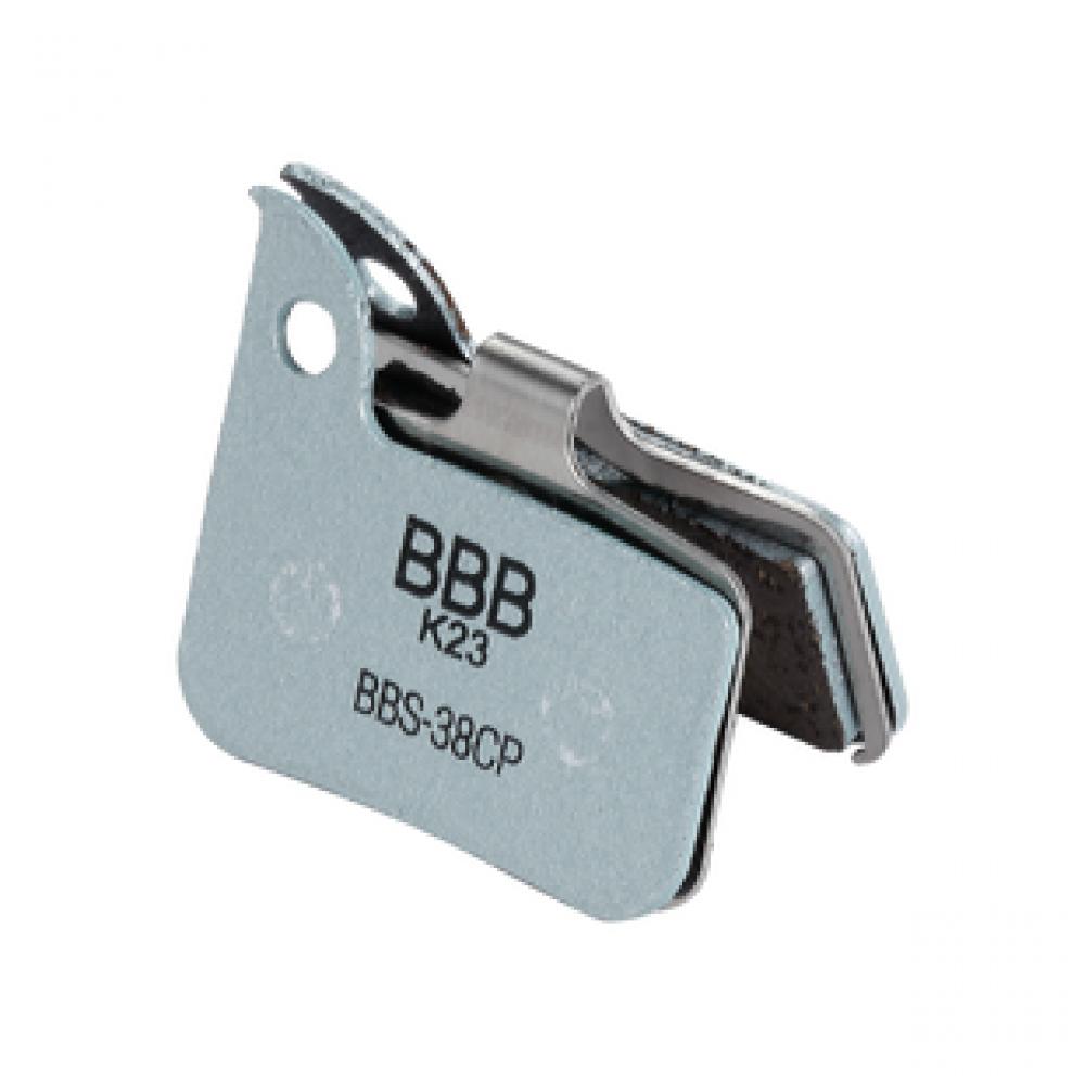 BBB Cycling DiscStop Coolfin Bremsbeläge Größe Standard blau - starke Scheibenbrems-Performance