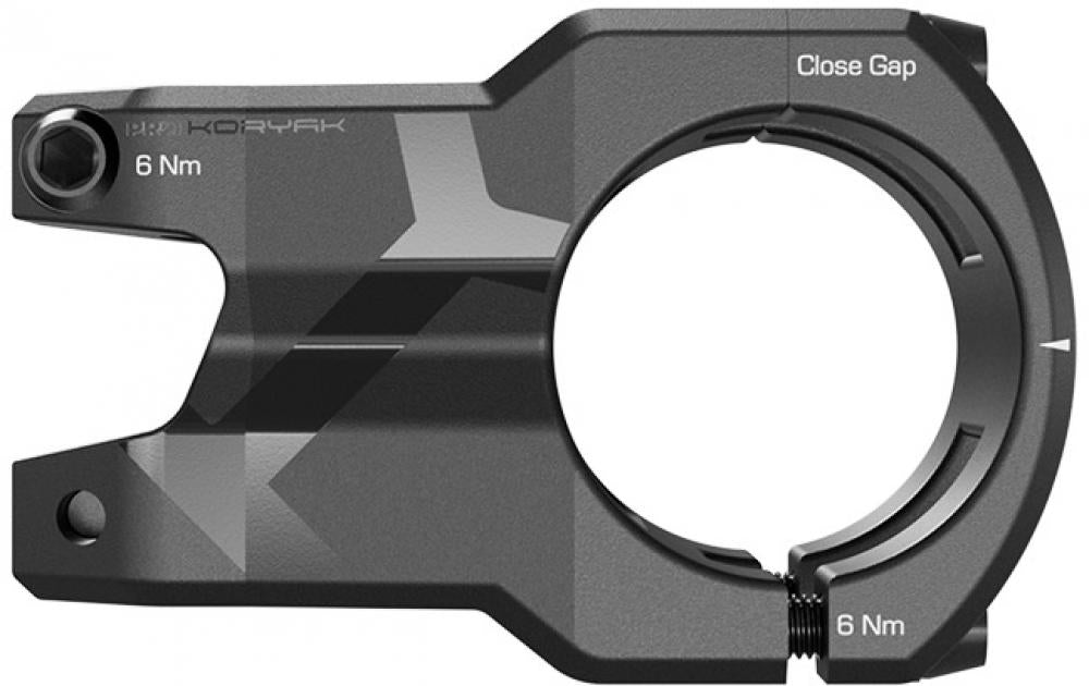 PRO Vorbau Koryak 31 Schwarz Alu 31,8mm 35mm - stabiler All-Mountain Vorbau