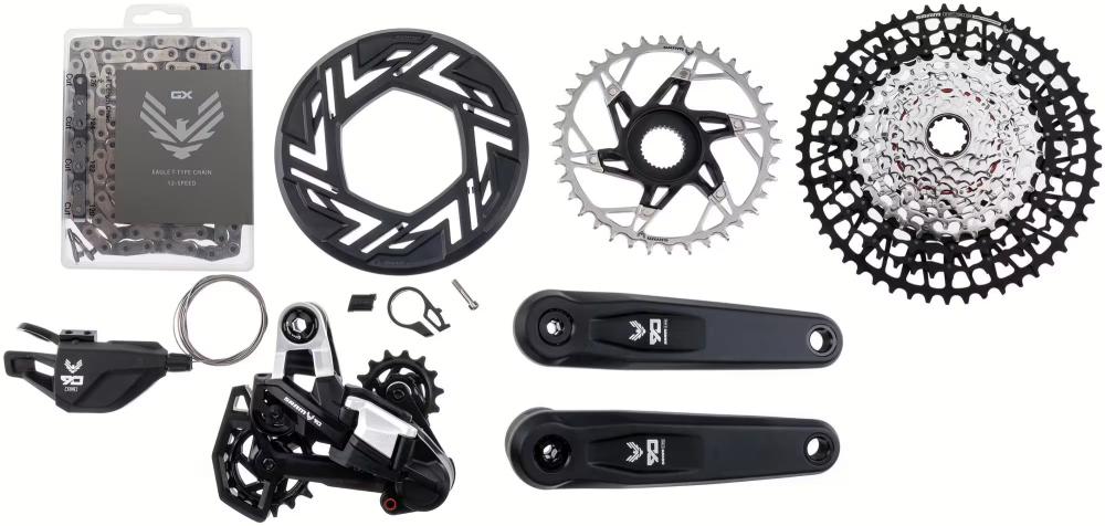 SRAM Eagle 90 T-Type E-MTB Kit 160mm Brose - Präzise Schaltung unter Last für E-Mountainbikes - E-CrossBike