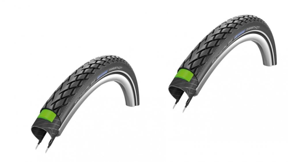 Schwalbe 2 x Reifen Drahtreifen MARATHON 28x1.25 32-622 E-25