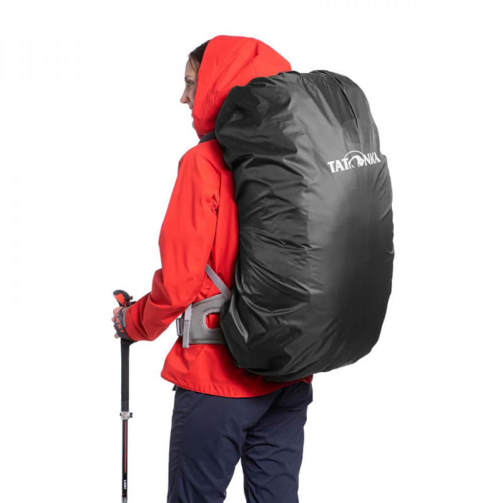Tatonka Rain Cover 40-55l black - Regenhülle Unisex 40 bis 55 L mit wasserdichter Beschichtung