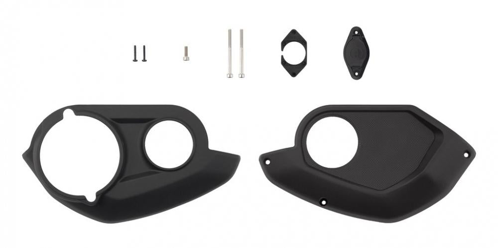 Haibike TRK ALLTRACK Motorabdeckung Set mit Motorabdeckung Ladeanschl Schraube