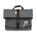 Haberland Lenkertasche Mel eMotion 4 nature anthrazit/reflex - nachhaltige Lenkertasche mit KLICKfix
