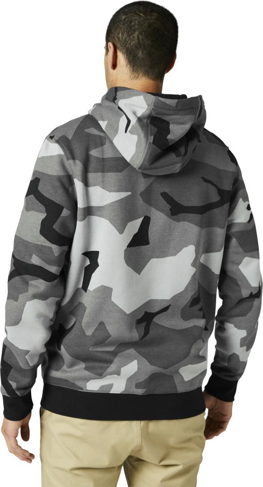 Fox Pinnacle Camo ZIP Fleece Basic Black Camouflage Größe L