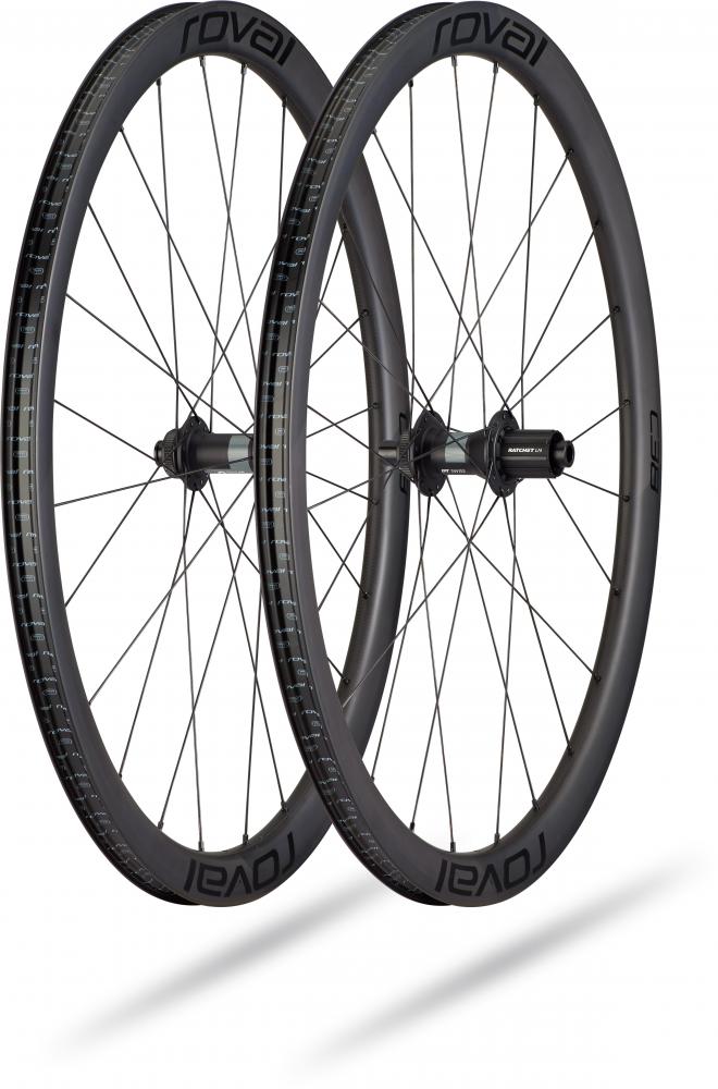 Specialized Roval C 38 Disc Laufradsatz 700C - Satin Carbon/Black