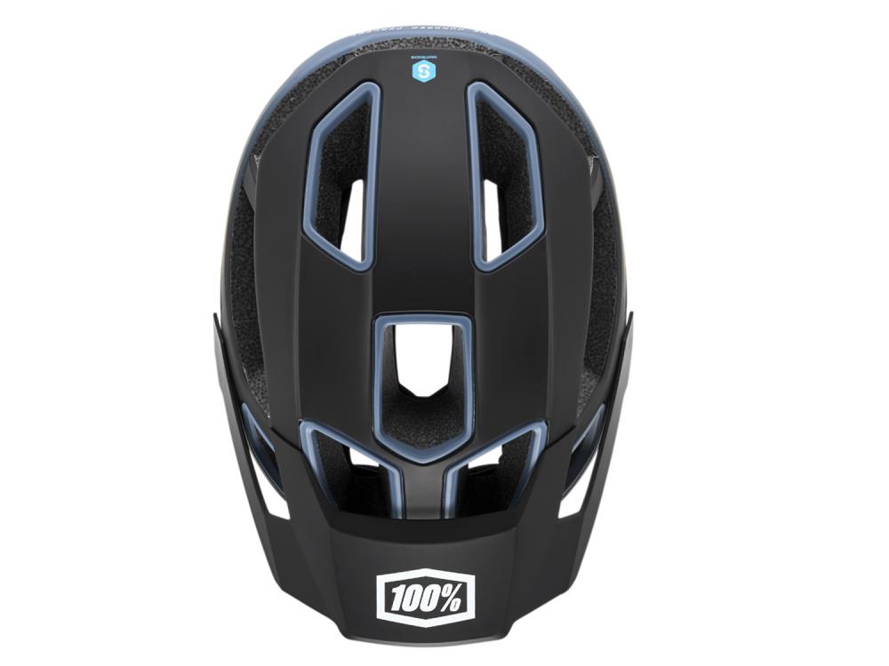 100% Altec helmet w/Fidlock S/M Navy Fade - leichter All-Mountain-Helm mit Smartshock