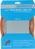 SHIMANO Bremszug-Set DURA-ACE - polymerbeschichtet, Orange