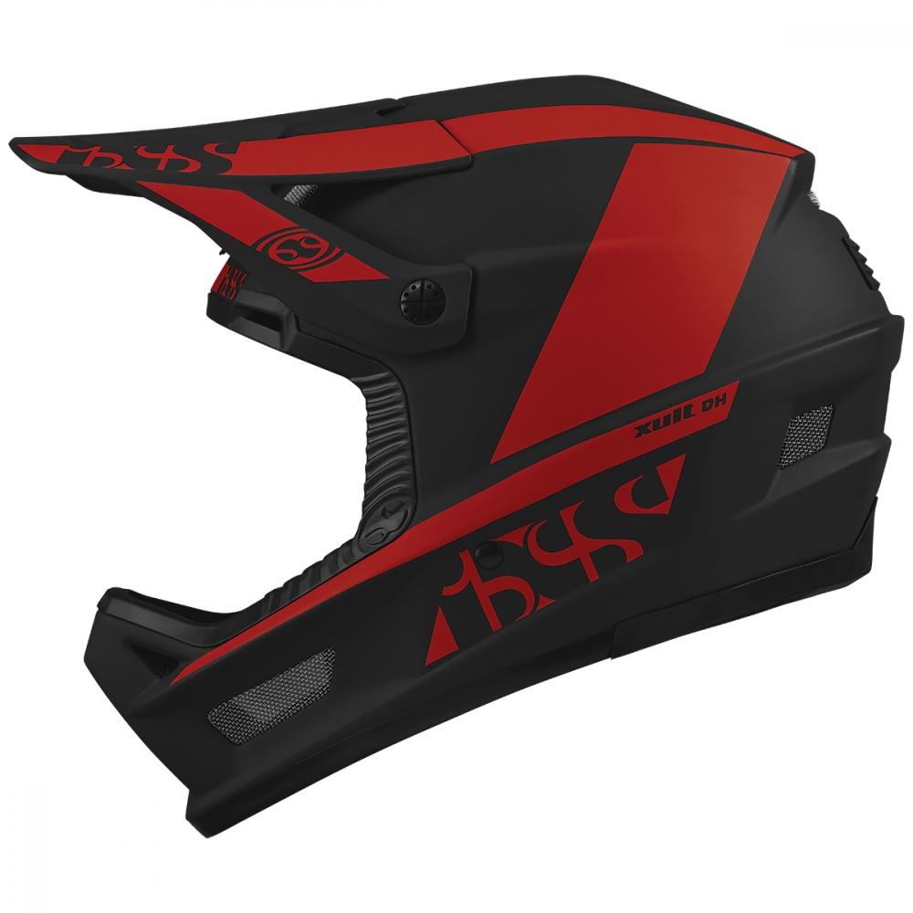IXS Sports Division iXS Xult DH Helmet M/L red - Fullface-Helm für Downhill & Bikepark