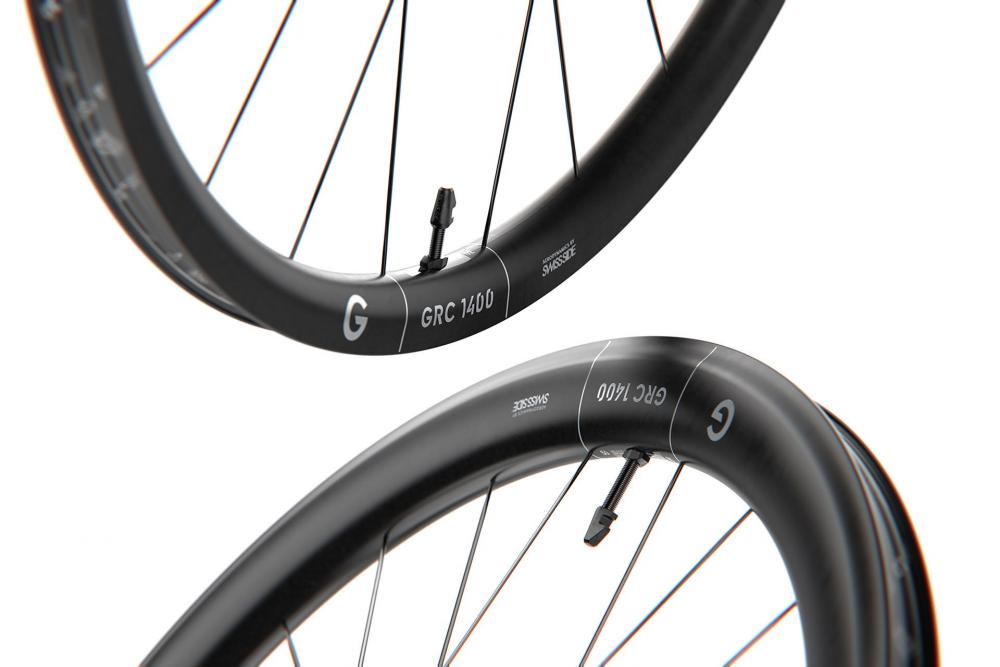 DT Swiss Laufrad GRC 1400 DICUT 27,5" 584 x 30 mm Schwarz - Highend-Gravellaufrad aus Carbon