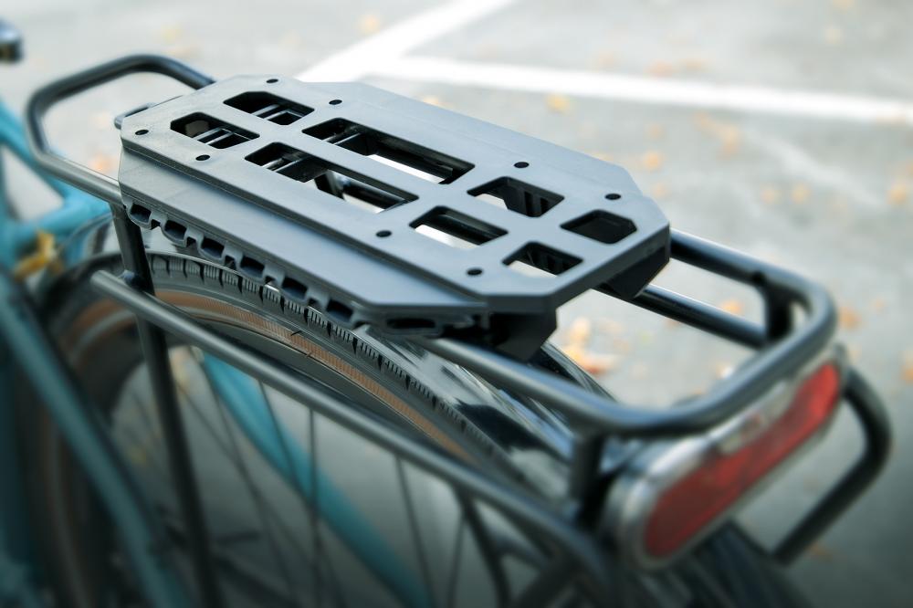 Northwind MonkeyLoad-T Adapterplatte schwarz, abschließbar, kompatibel mit i:SY Gepäckträger ab 2022, für sicheren Transport, max. Traglast 10 kg, stabile Montage
