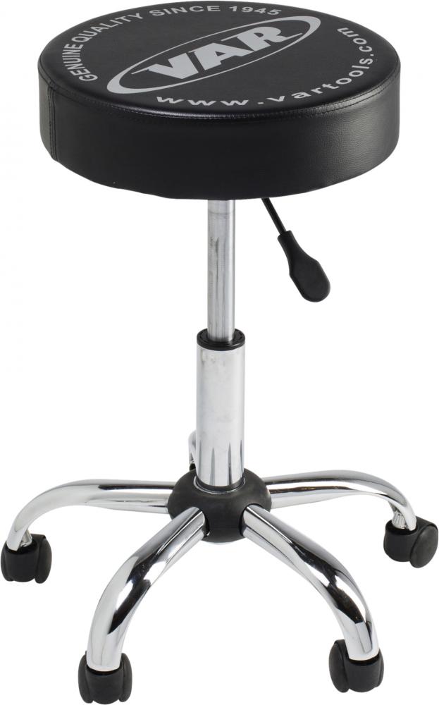 VAR Werkstatthocker rollbar MO-51300 Höhenverstellung 49-63 cm - ergonomischer Fahrrad-Montagehocker