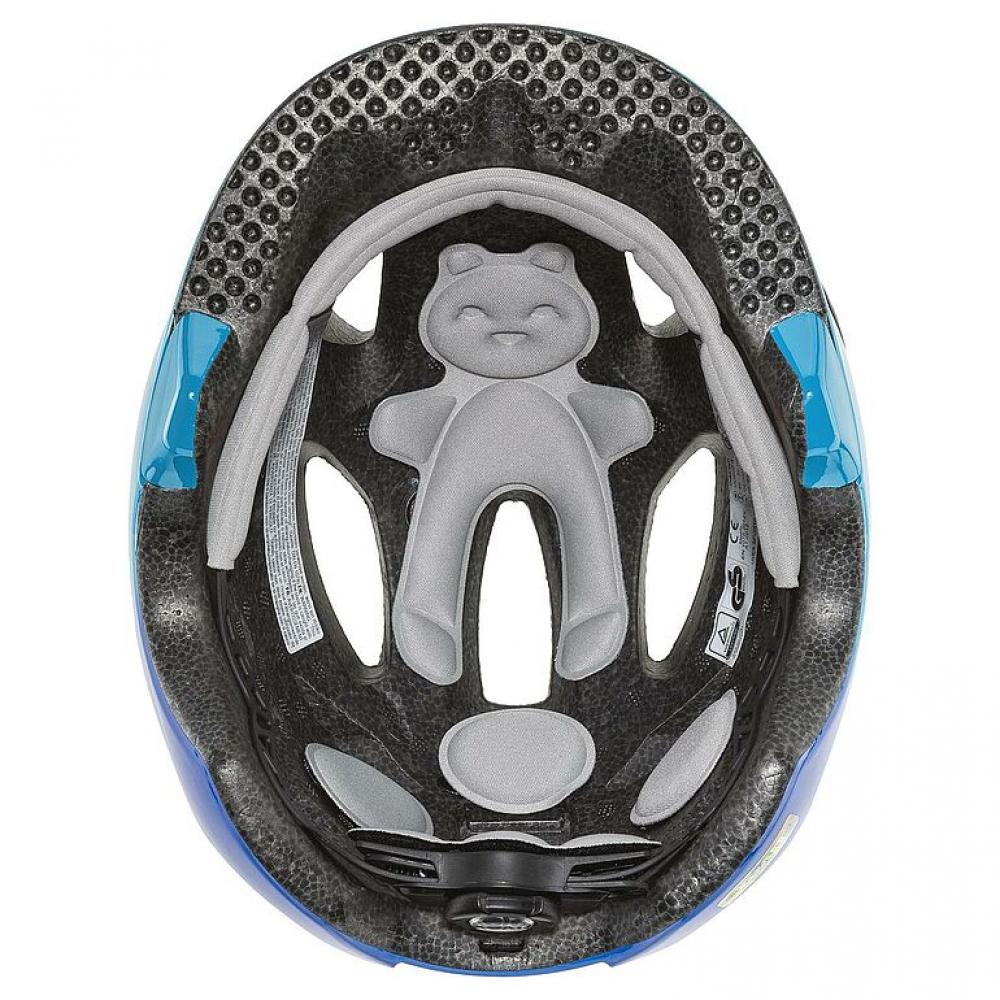 uvex oyo Kinderhelm ocean blue 50-54 Zentimeter - Inmould Fahrradhelm mit IAS-System, monomatic, KID PROtect und xTRA Shield