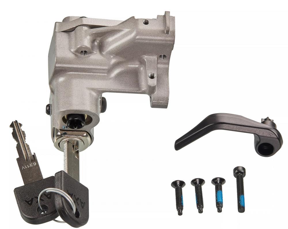 Elektronisches Akkuschloss für Specialized Vado/Como Gen.2 - Untere Akkuhalterung mit AXA Lock - Adapter