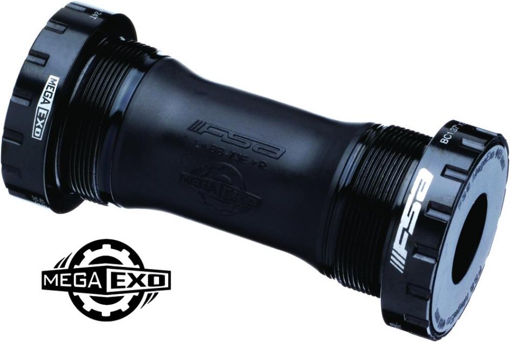 FSA Innenlager MTB BSA68/73 auf MegaExo Ø 19 mm Schwarz - laufruhige Performance