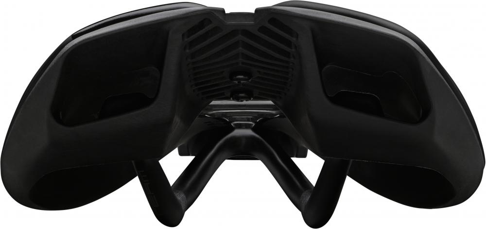 PRO Fahrradsattel Stealth Curved Team 152 Schwarz - aerodynamischer Rennradsattel