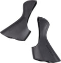 Shimano Griffgummi Paar ST-6800 Schwarz, ergonomischer Ersatz für STI-Schalthebel Rennrad.