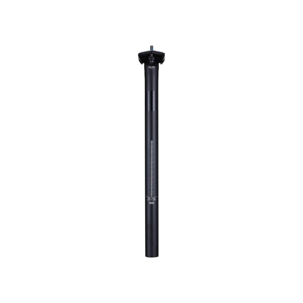 BBB Cycling BBB Sattelstütze ElitePost 400mm AL2014 30 schwarz - leicht & stabil für präzises Fahren