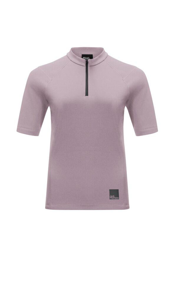 Jack Wolfskin Bike Commute Hz T W Synthetic Fiber T-Shirt Shortsleeve Quail Größe M