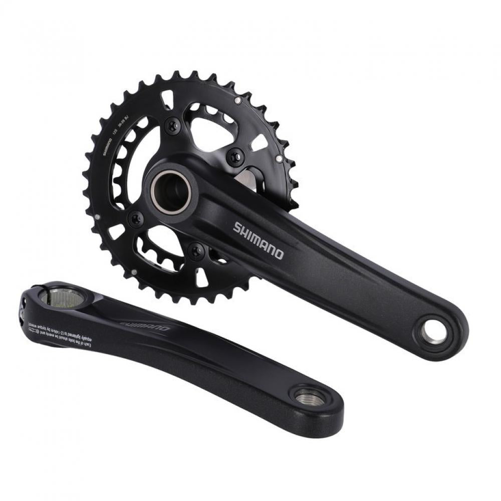 SHIMANO Kurbelgarnitur FC-MT610 12-fach Kurbelgarnitur - 12-fach, 175 mm, 36-26 Zähne, 26 Zähne