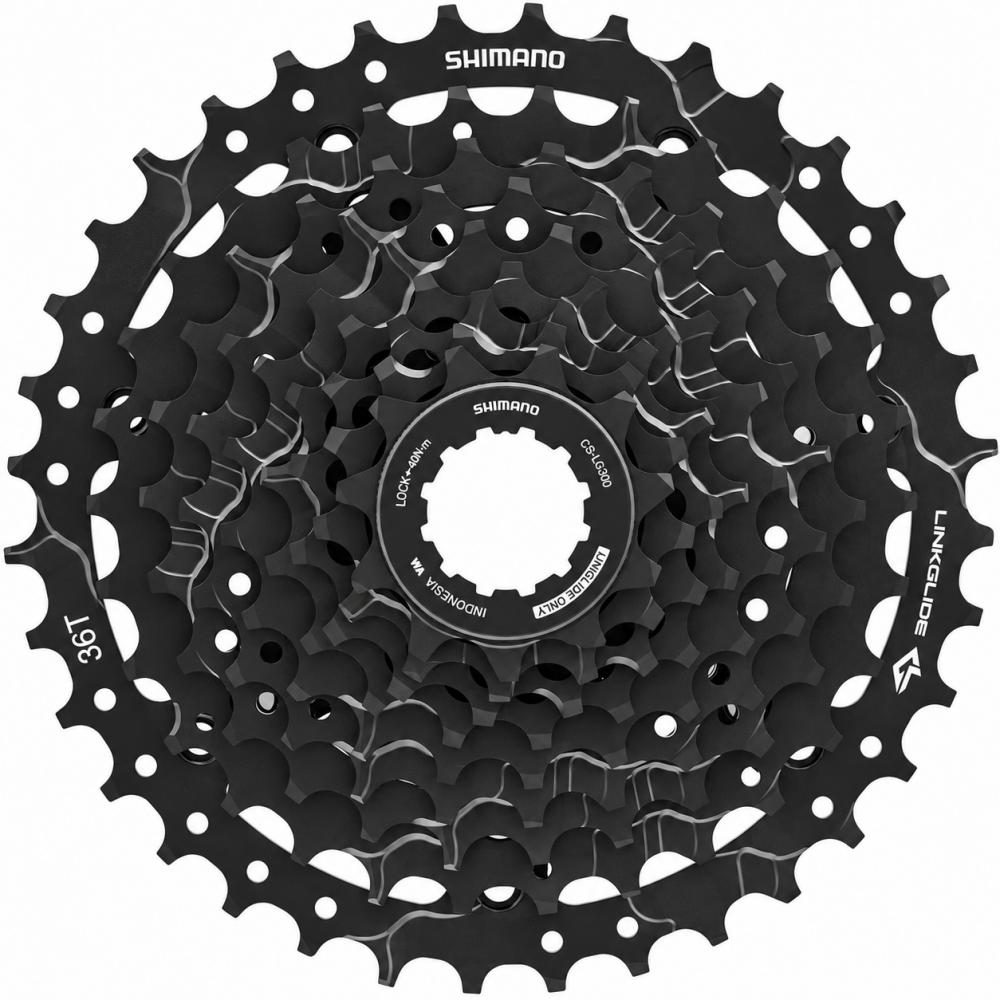 Shimano CUES CS-LG300-9 Kassette 9-fach 11-36 Zähne LINKGLIDE