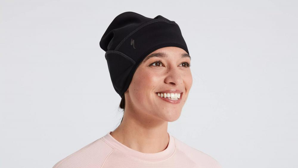 THERMAL HAT/NECK WARMER BLK OSFA - Multifunktionale Wintermütze & Nackenwärmer - Bekleidung